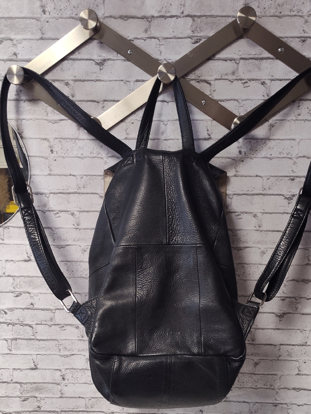 Anthropologie Day & Mood Leather Backpack - Picture 6 of 10